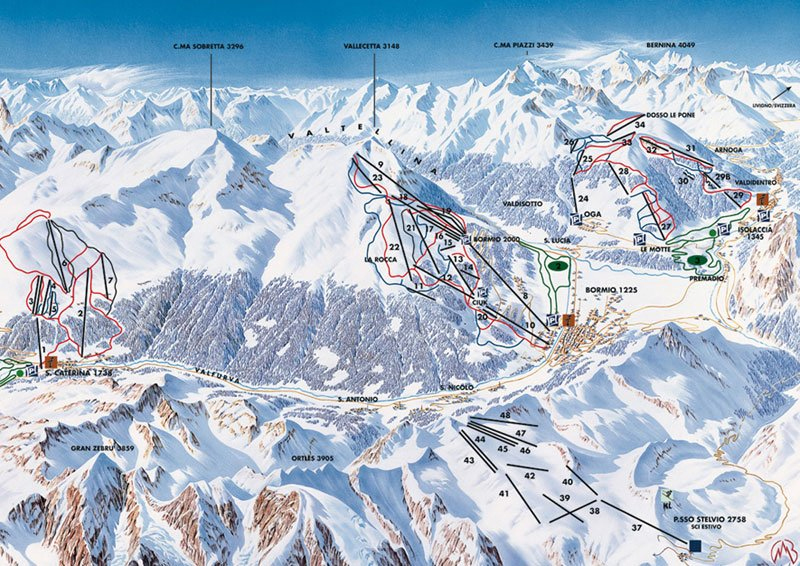 Ski Area Bormio