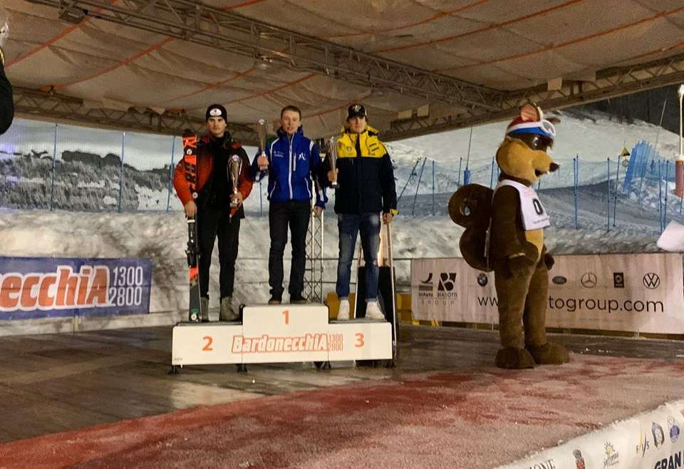 Enrico Giacomelli 1° aspiranti nel GPI di Bardonecchia