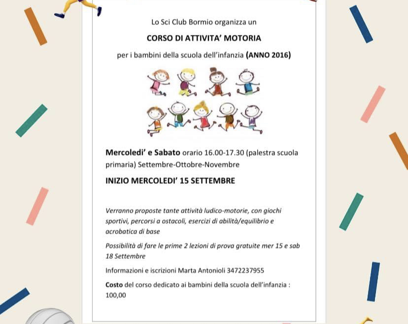 ATTIVITA’ AUTUNNALE SCUOLA DELL’ INFANZIA (ANNI 2016)